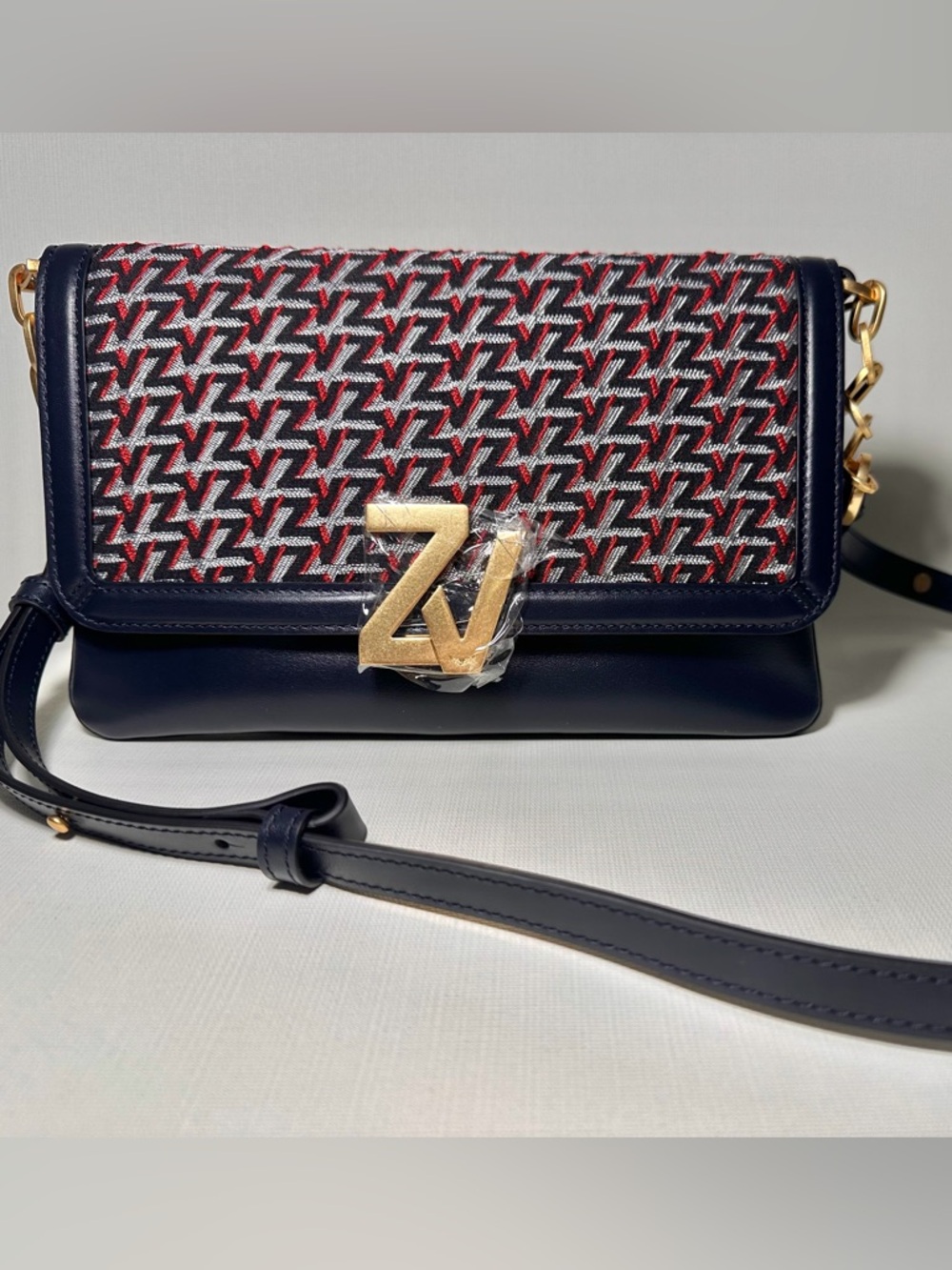 Zadig & Voltaire ‘ZV’ Initiale Monogram Clutch